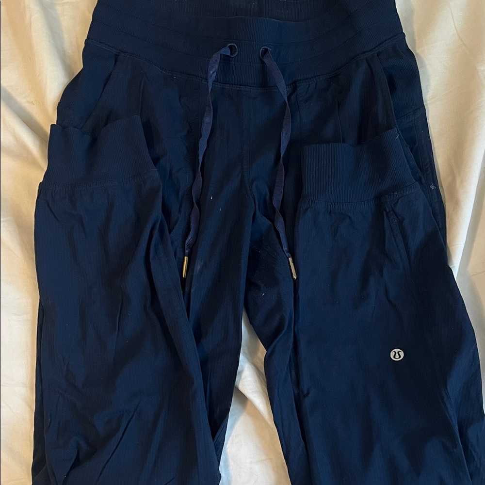 lululemon athletica Navy Blue Track Pants Joggers